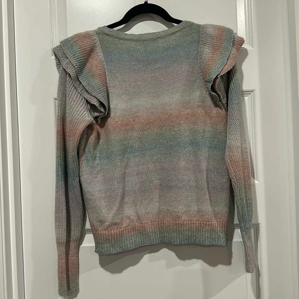INC Ruffled Pullover Sweater - EUC - Picture 2 of 3